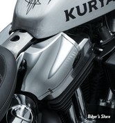 DEFLECTEURS DE CHALEUR - ARRIERE - KURYAKYN - SPORTSTER 14UP - Saddle Shields Heat Deflector - COULEUR : FUMÉ - 5788