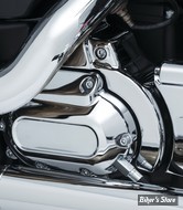 CACHE TRANSMISSION - LATERAL - SOFTAIL MILWAUKEE-EIGHT® 18UP - Precision™ Transmission Shroud - KURYAKYN - CHROME - 6456