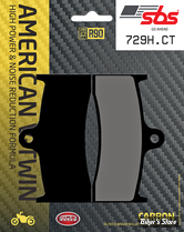 112X6B ET 112X6RSB - PLAQUETTES POUR ETRIERS PERFORMANCE MACHINE - 112X6B ET 112X6RSB - SBS - Carbon Tech