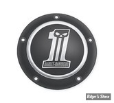 ECLATE I - PIECE N° 25 -  COUVERCLE D EMBRAYAGE - OEM  25562-09 - SOFTAIL M8 2018 / TWINCAM 99/17 / TOURING 99/15 - HD - DARK CUSTOM LOGO NOIR