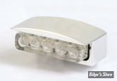 Eclairage de plaque Leds - Custom Chrome - Argent