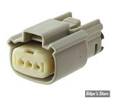 PRISE MOLEX / OEM SERIES - 3 BROCHES - MÂLE - COULEUR : GRIS - NAMZ