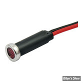 VOYANT 5/16" UNIVERSEL - A ENCASTRER - ECLAIRAGE LED - COULEUR : ROUGE