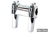 - KIT RISERS ET POTENCE -  FAT RISERS - OEM 56929-10 - 4.1" Fat Riser Kit - CHROME
