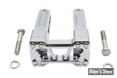 RISERS V-TWIN - HAUTEUR : 150MM - RISERS - V-TWIN - Wyatt Gatling 6" Pirate Style Riser Set - CHROME