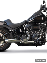 - ECHAPPEMENT - TWO BROTHERS RACING - SOFTAIL M8 FXBB / FXLR / FXFB / FLDE / FLSL - COMP-S 2/1 GEN II - INOX POLI - 005-4970199-P