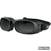 LUNETTES MOTO - BOBSTER - PISTON - VERRES : FUME - MONTURE : NOIR