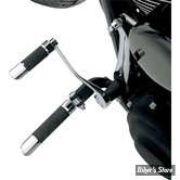 EMBOUT DE SELECTEUR - DRAG SPECIALTIES - TWIN SLASH - CHROME