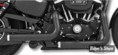 - ECHAPPEMENT - FREEDOM PERFORMANCE - STAGGERED DUALS - 2EN2 - SOFTAIL 86/17 - NOIR / SORTIES CHROME