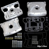 ECLATE D - PIECE N° 17 - COUVRE CULBUTEURS - BIGTWIN 84/99 / XL 86/03 - S&S - BILLET - ALU - 90-4055