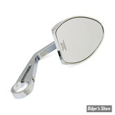 Ø GUIDON : 22MM / 7/8" OU 25,40MM / 1" - RETROVISEUR DE GUIDON - MCS - FERRARA 2 - CHROME