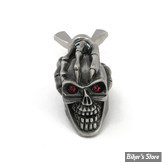 EMBLÊME D'ENTOURAGE DE PLAQUE D'IMMATRICULATION - LOKI SKULL