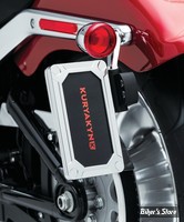 PLAQUE LATERALE - KURYAKYN - SOFTAIL MILWAUKEE EIGHT 18UP - Nova Side Mount License Plate Frame - CHROME - 3141