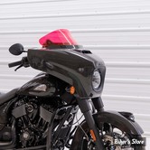 PARE BRISE - INDIAN CHIEFTAIN / ROADMASTER - KLOCK WERKS - ICE KOLOR FLARE WINDSHIELD - HAUTEUR : 10" - PINK ICE - KWW-04-0631