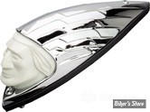 FEU DE GARDE BOUE AV - OEM 00000-00 - CHIEF 47/53 - Replica Indian Face Front Fender Lamp