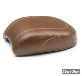 SELLE SOLO - SOFTAIL FXBB 18UP - MUSTANG - WIDE TRIPPER - MARRON : POUF PASSAGER - 83030