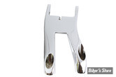 SUPPORT DE MARCHES PIEDS AVANT / CÔTÉ DROIT - SOFTAIL M8 2018UP - OEM 50500737 - CHROME  - V-TWIN