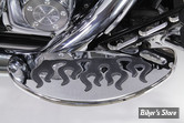 - ECLATE Y - PIECE N° 01 - PLATEFORMES CONDUCTEUR - SOFTAIL 84UP / TOURING FLHT 80UP - V-TWIN - TYPE HALF MOON - FLAMME