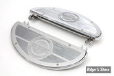 ECLATE IE - PIECE N° 02 - KIT MARCHE PIEDS Half Moon Footboard Set - OEM 50603-40 - DE LUXE - CHROME