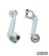 ECLATE J - PIECE N° 14 - SUPPORTS DE REPOSES PIEDS - OEM 50948-71 - SPORTSTER 52.74 - ZINC