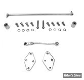 KIT DE DEPLACEMENT DE COMMANDES AVANCEES - RECUL - SPORTSTER 04/13 - REDUCED REACH CONVERSION KIT - OEM 50700010 - CHROME