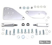 ECLATE J - PIECE N° 06 / 07 / 08 - KIT SUPPORT DE REPOSE PIEDS AUTOROUTE - BIGTWIN FX 71/84 - OEM 49127-77 / 49129-77 / 49126-77 / B - KIT