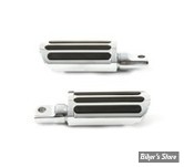 Reposes pieds RAIL - CHROME - PLAT