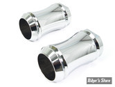 ECLATE N - PIECE N° 68 - COUVRES TUBES DE FOURCHE - 45964-86 - V-TWIN - VERSION : CONCAVE / FINITION : CHROME