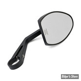 Ø GUIDON : 22MM / 7/8" OU 25,40MM / 1" - RETROVISEUR DE GUIDON - MCS - FERRARA - NOIR