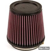 FILTRE A AIR - DIAMÈTRE D'ENTRÉE : Ø 89MM / L : 114MM - K&N - RU-2790