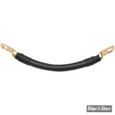 CABLE DE BATTERIE - LONGUEUR :  6" / 152MM - TERRY COMPONENTS - NOIR - LA PIÈCE - 22106