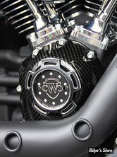 ECLATE I - PIECE N° 23 - CACHE ALLUMAGE POUR MILWAUKEE-EIGHT® SOFTAIL FXBR/S 18UP - CULT WERK - NOIR