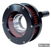 FILTRE A AIR FEULING - BIGTWIN 84/99 - SLIM BA AIR CLEANER KIT - CLEAR OUTER COVER - FILTRE ROUGE / NOIR - 5464-S