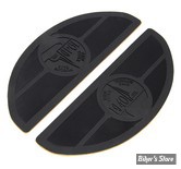 - ECLATE Y - PIECE N° 02 - CAOUTCHOUC DE PLATEFORME DEMI-LUNE - OEM 50614-40TA - World's Fair Rubber Footboard Set - NOIR 