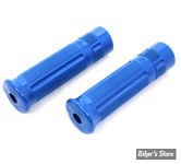 ECLATE S - PIÈCE N° 07 - POIGNEES - BECK Replica GRIP SET - PLASTIC DUR -VERSION LONGUE - BLEU