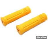 ECLATE S - PIÈCE N° 07 - POIGNEES - BECK Replica GRIP SET - PLASTIC DUR -VERSION LONGUE - JAUNE