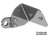 -  SUPPORT DE PLAQUE LATERALE - THUNDERBIKE - SOFTAIL 2000/2007 - DESIGN : SHORT - POLI - 28-70-040
