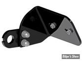 -  SUPPORT DE PLAQUE LATERALE - THUNDERBIKE - SOFTAIL 2000/2007 - DESIGN : SHORT - NOIR BRILLANT - 28-70-410