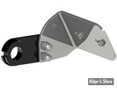 -  SUPPORT DE PLAQUE LATERALE - THUNDERBIKE - SOFTAIL M8 2018UP - DESIGN : SHORT - POLI - 28-74-010