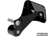 -  SUPPORT DE PLAQUE LATERALE - THUNDERBIKE - SPORTSTER 2004/2020 - DESIGN : SHORT - NOIR BRILLANT - 28-76-063