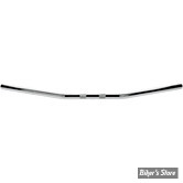 GUIDON DRAG BAR - FLANDERS - DRAG BAR - WIDE CENTER 18° - MOLETÉ ET PERcé - CHROME