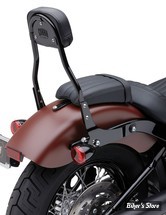 KIT SISSY BAR DETACHABLE - SOFTAIL FXLR 18UP - COBRA - NOIR - HAUTEUR : 14" - PROFILE : ROND  - 602-2009B