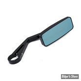 Ø GUIDON : 22MM / 7/8" OU 25,40MM / 1" - RETROVISEUR DE GUIDON - MCS - ACTION - MIRROIR : BLEU - NOIR