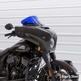 PARE BRISE - INDIAN CHIEFTAIN / ROADMASTER - KLOCK WERKS - KOLOR FLARE WINDSHIELD - HAUTEUR : 10" - BLUE - KWW-04-0640