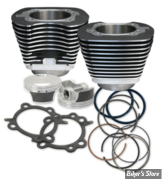 - KIT CYLINDRES BIG BORE - 106CI / 3.927" - TWIN CAM 06/17 - S&S - Big Bore Kit  - NOIR - 910-0206