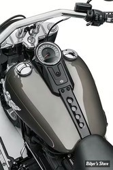  ECLATE A1 - PIECE N° 01 - KIT DE CONSOLE DE RÉSERVOIR - OEM 70900836 / 70900815 / 61400582 / 61400390 / 14101092 /  10102 - SOFTAIL M8 18UP - HD - NOIR