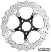 ECLATE DF - PIECE N° 01 - DISQUE DE FREIN ARRIERE - TOURING 08UP - OEM 41810-08 - ARLEN NESS - REAR BAGGER BRAKE ROTOR - SPIDER / NOIR - 300-059
