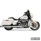 SILENCIEUX - BASSANI - TOURING 17UP MILWAUKEE-EIGHT® -  CROSSOVER ELIMINATOR WITH 4" DNT® SLIP-ON MUFFLER - ROUND - CORPS : CHROME / EMBOUT : NOIR