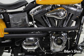 - ECHAPPEMENT - V-TWIN / WYATT GATLING -  DYNA 1991/2017  - Exhaust Drag Pipe Set hotgun Style -  29-0211 - NOIR