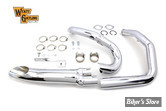 ECHAPPEMENT 2EN1 - Wyatt Gatling - DIAMÈTRE 1" 1/4 -  Wyatt Gatling 2 into 1 Exhaust Header Set - 29-0932 - CHROME